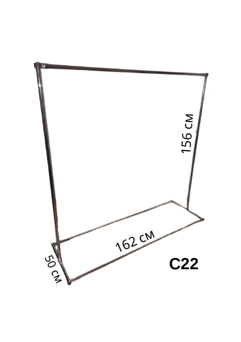 Вешалка-стойка для одежды усиленное крепление 1560x500x1620 мм (11508495) - фото 3