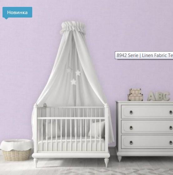 Обои виниловые AdaWall Kids на флизилиновой основе с текстурой льняной ткани (8942-3) Обои виниловые AdaWall Kids на флизилиновой основе с текстурой льняной ткани (8942-3)