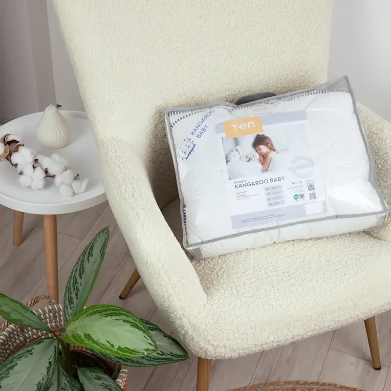 Одеяло детское Kangaroo Baby хлопковое гипоаллергенное 105x140 см (1-04105_00000) - фото 3 Одеяло детское Kangaroo Baby хлопковое гипоаллергенное 105x140 см (1-04105_00000) - фото 3