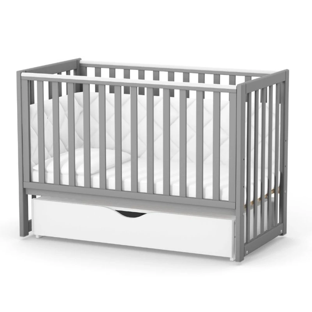 Дитяче ліжечко Veres ЛД 13 120x60 см Графітовий - фото 6