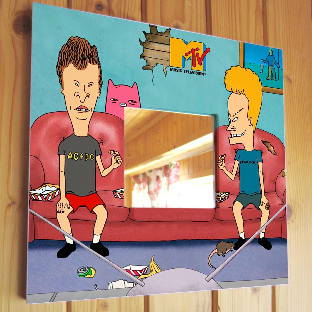 Зеркало декоративное Мульфильм ''Бивис и Баттхед'' 260х260 мм (M04608)