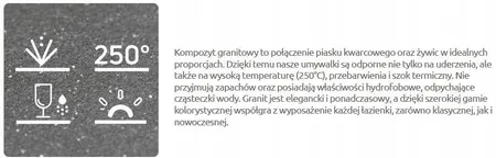 Умывальник Deante Silia Gray Metalik (CQS_SU4S) - фото 7 Умывальник Deante Silia Gray Metalik (CQS_SU4S) - фото 7