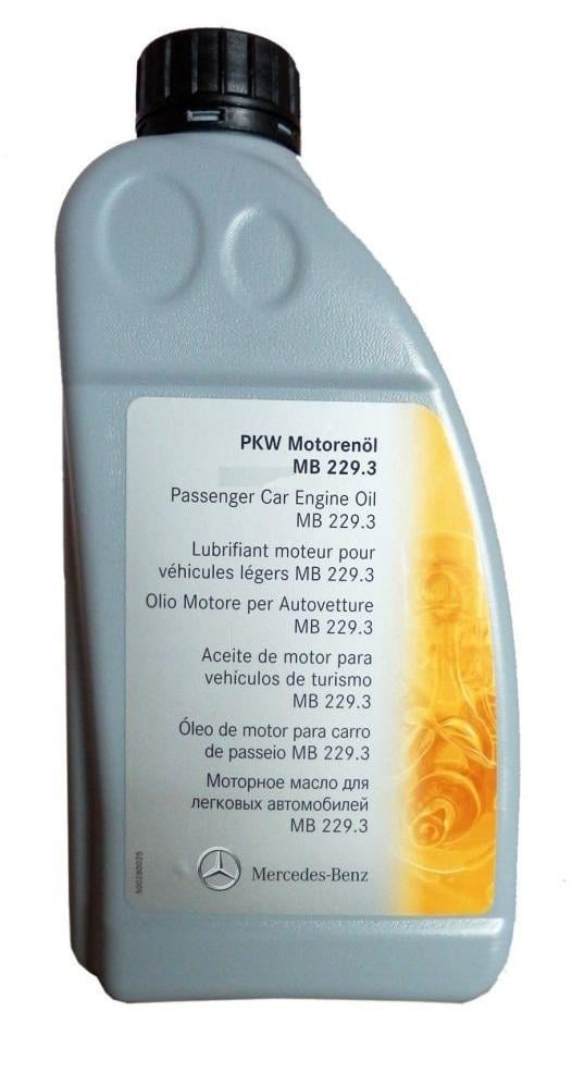 Моторна олива Mercedes-Benz 229.3 Engine Oil 5W-40 1 л (A000989910211)