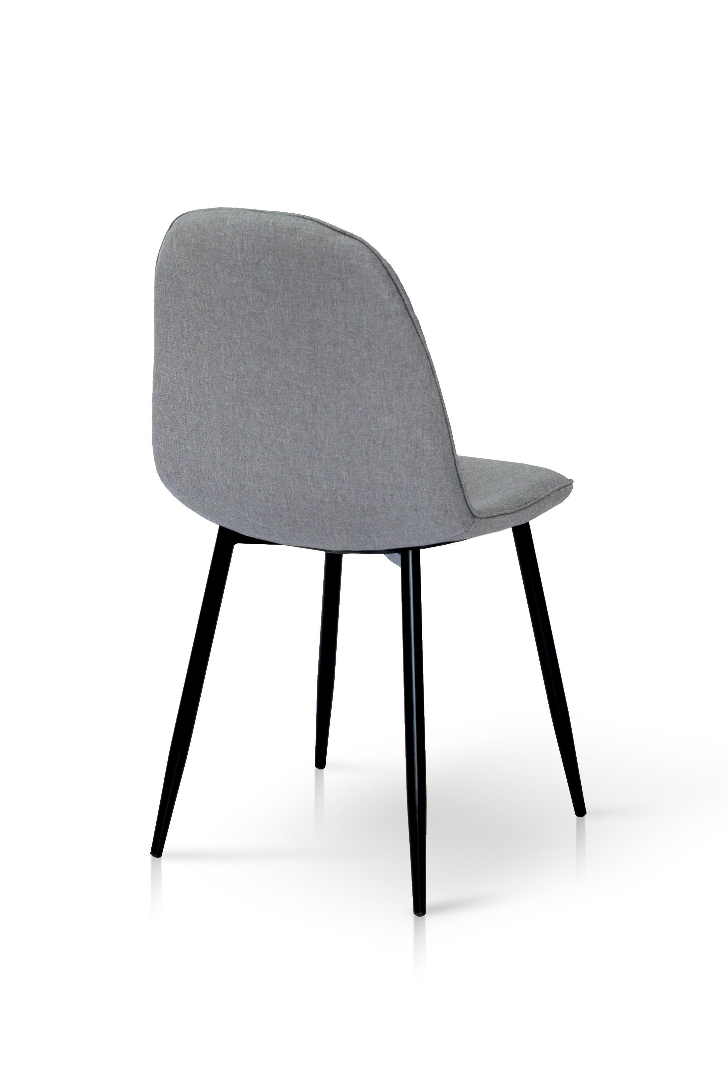 Стілець для кухні та вітальні ГРЕЙС Марс 430х860х490 мм Чорний/Сірий (GAА0056397) - фото 4 Стілець для кухні та вітальні ГРЕЙС Марс 430х860х490 мм Чорний/Сірий (GAА0056397) - фото 4