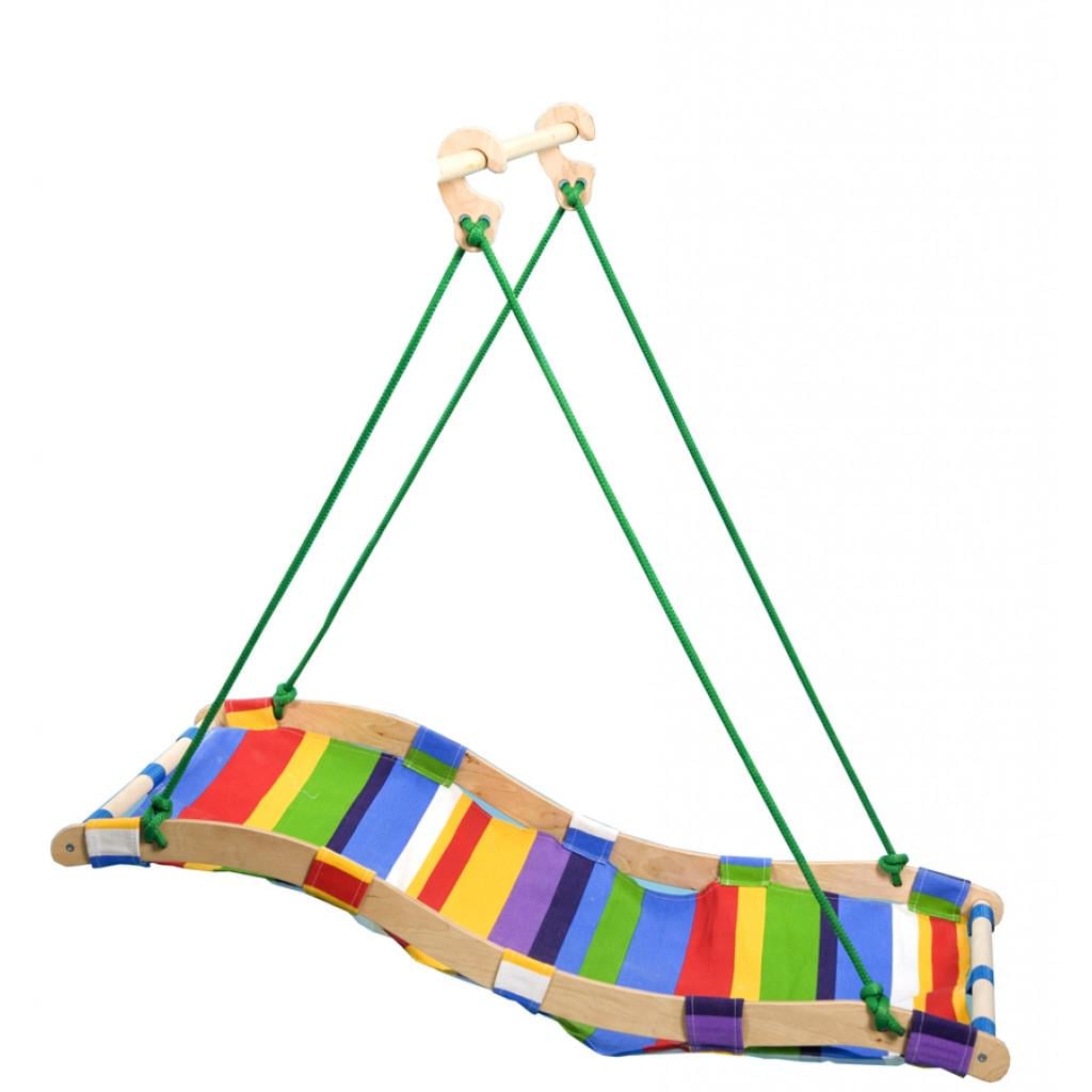 Дитяча гойдалка-гамак SportBaby підвісна 60 см (27813124)