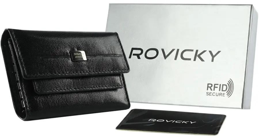 Ключниця Rovicky шкіряна Чорний (CPR-044-BAR)