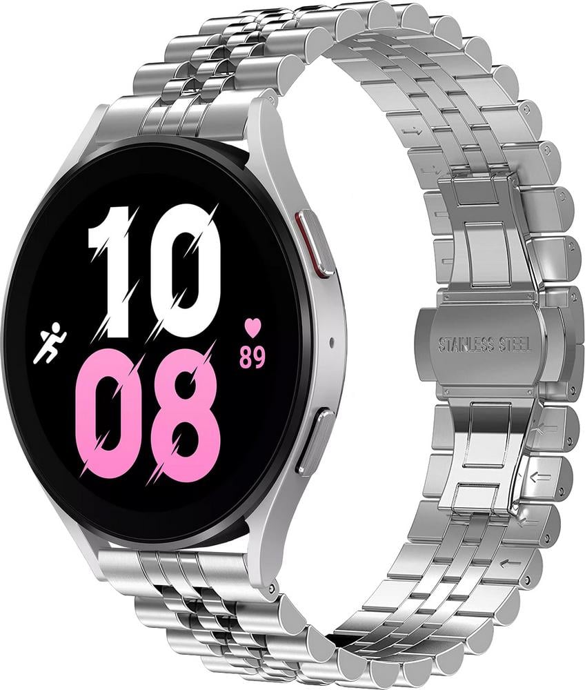 Браслет металлический Stech для Galaxy Watch 5 44 мм Silver (29603-59) Браслет металлический Stech для Galaxy Watch 5 44 мм Silver (29603-59)