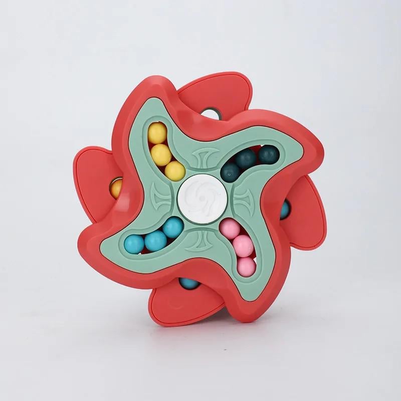 Головоломка спиннер с шариками Red/Green