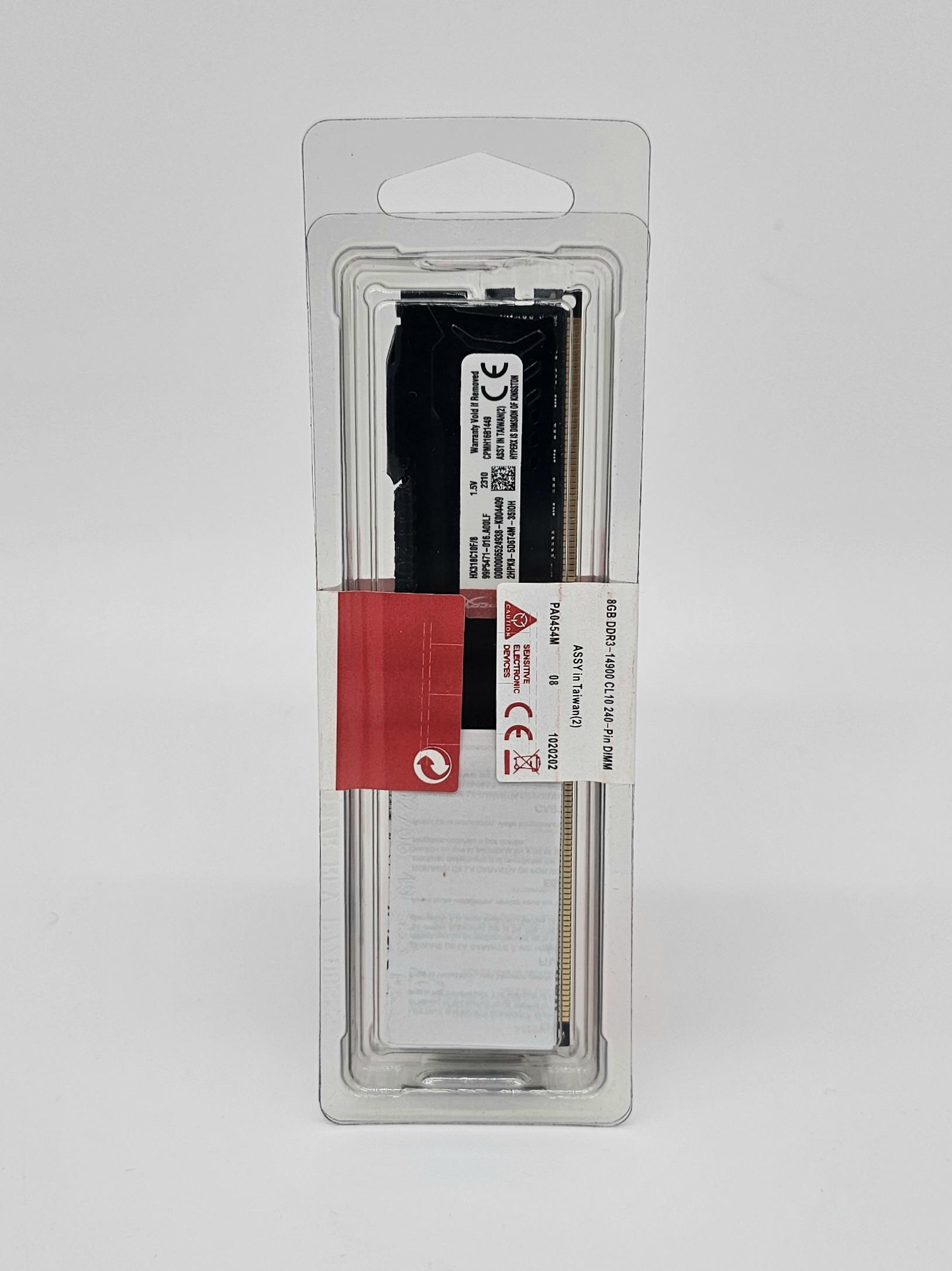 Пам'ять оперативна Kingston для комп'ютера DDR3 8GB 1866 МГц - фото 2 Пам'ять оперативна Kingston для комп'ютера DDR3 8GB 1866 МГц - фото 2