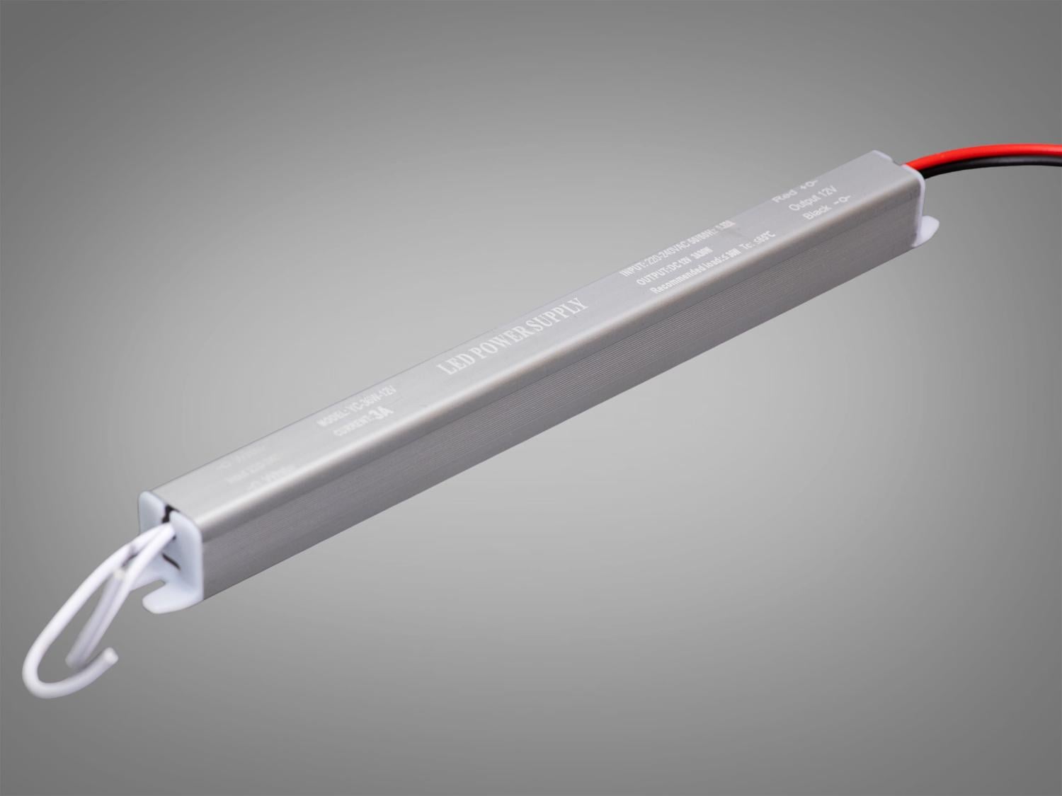 Блок питания ультратонкий 12 В 36 Вт 3А карандаш (PPF-SL-C-12v-36w)