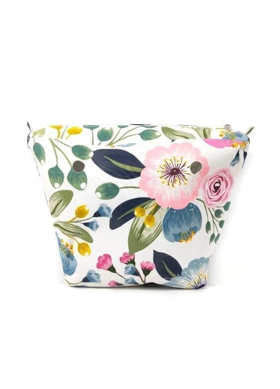 Подкладка джинсовая для сумки Mini светлая Пионы (10165)