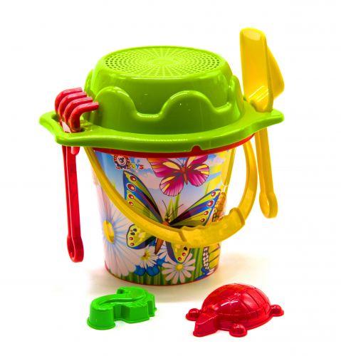 Ведро ТехноК Красный (1448)