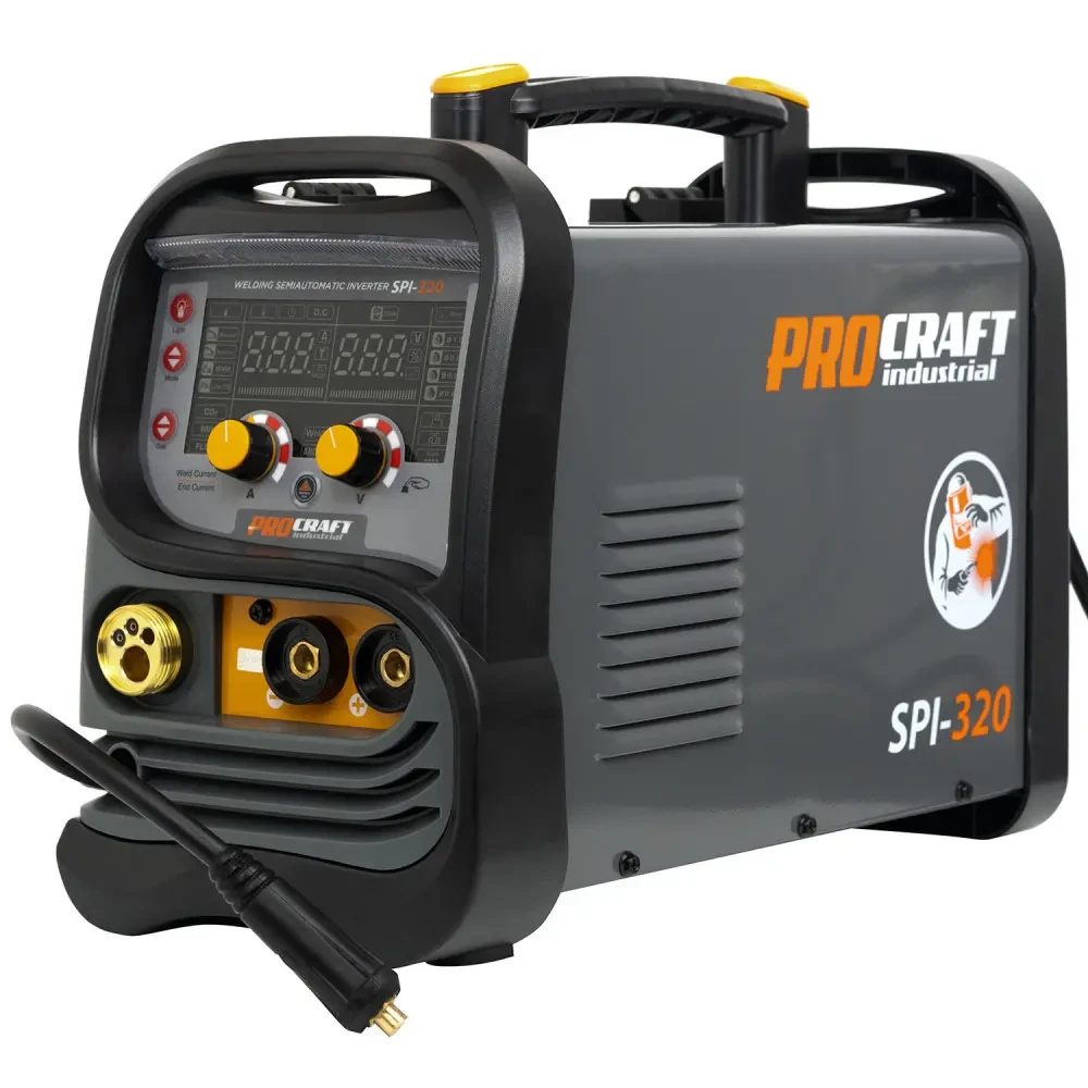 Инверторный сварочный полуавтомат ProCraft SPI320 2026 MMA TIG lift MIG MIX MIG CO2 (MAG)