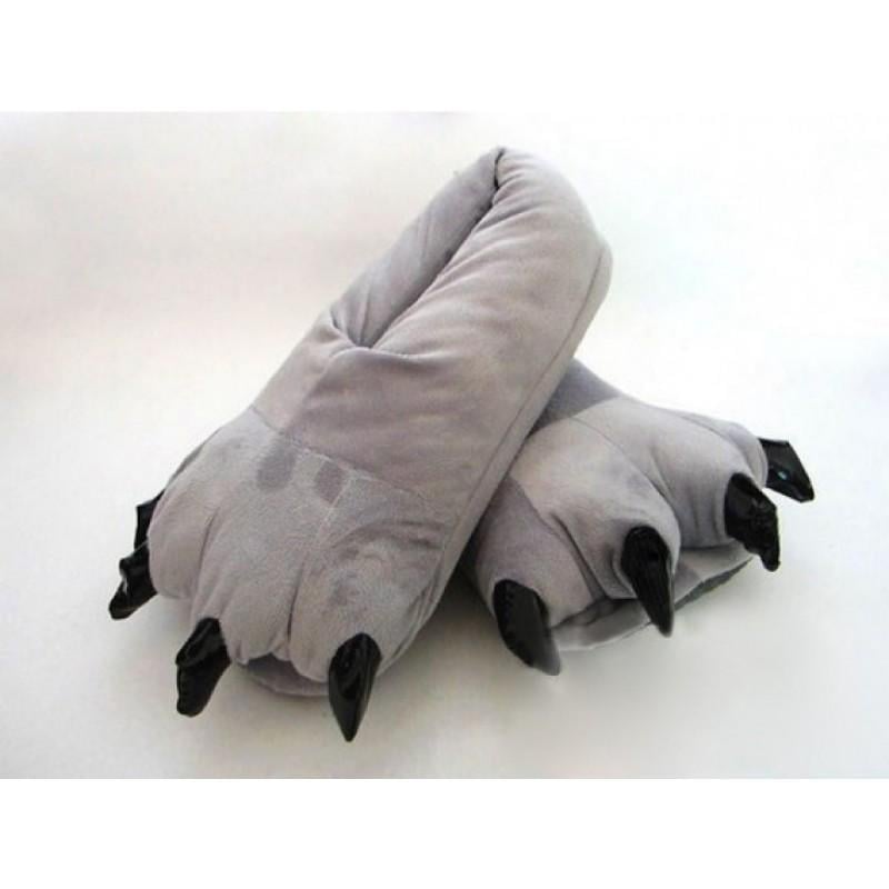 Домашні капці кігурумі Лапи Sweet Dreams р. 42 Сірий (48536)