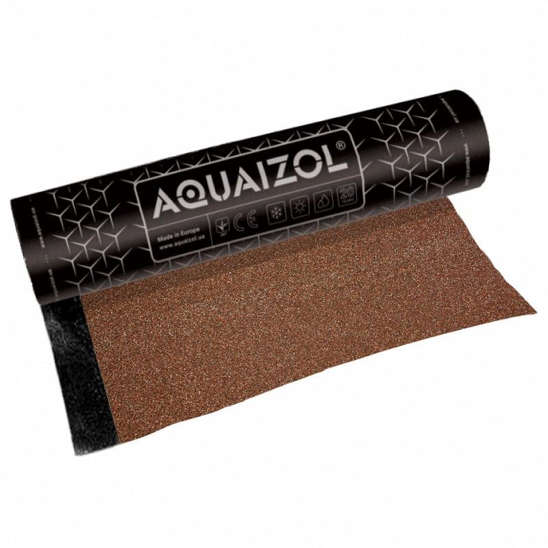 Ендовный ковер Aquaizol 10 м2 1x10 м Кедровый (346486614)