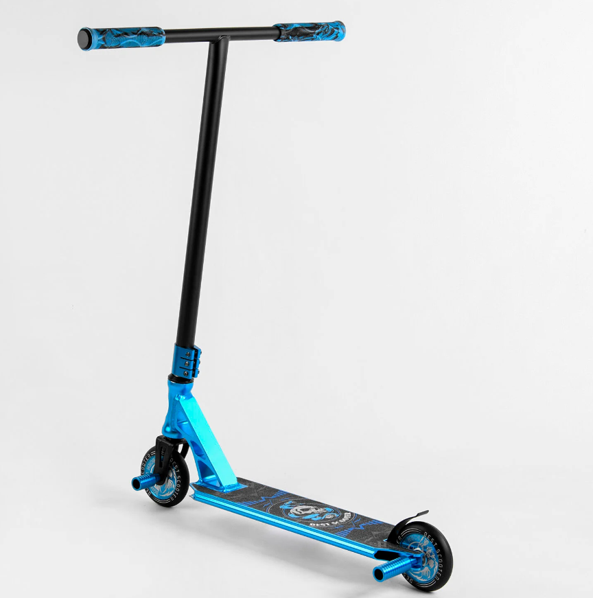 Самокат трюковий Best Scooter 98901 з HIC системою анодоване фарбування (107489)