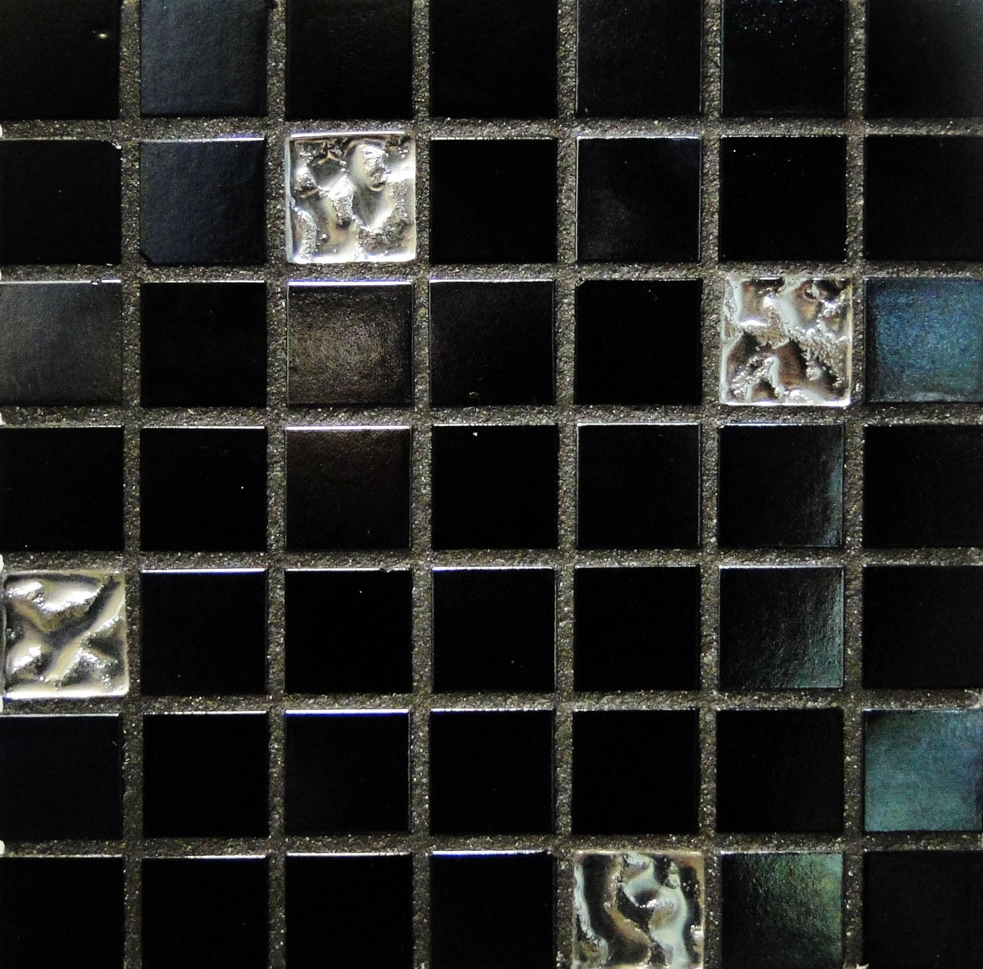 Стеклянная мозаика плитка D-CORE Микс IM-68 327х327 мм