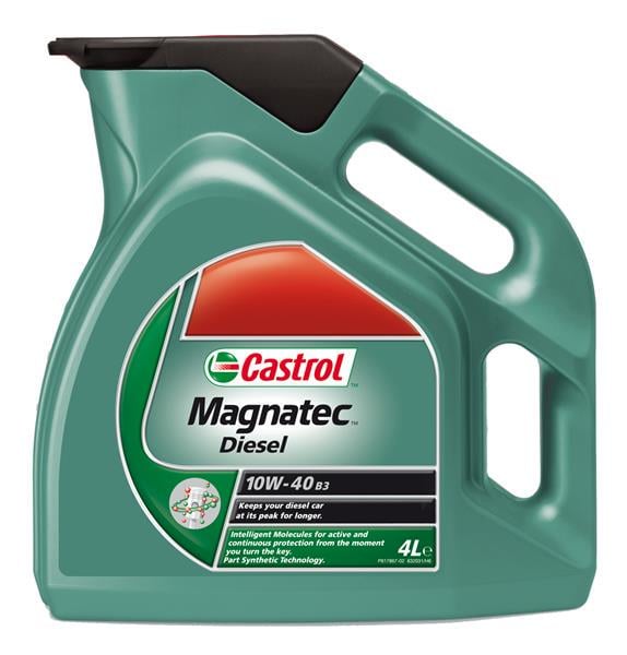 Масло моторное Castrol Magnatec Diesel 10W40 4 л ACEA A3 B4 (15CA2B)