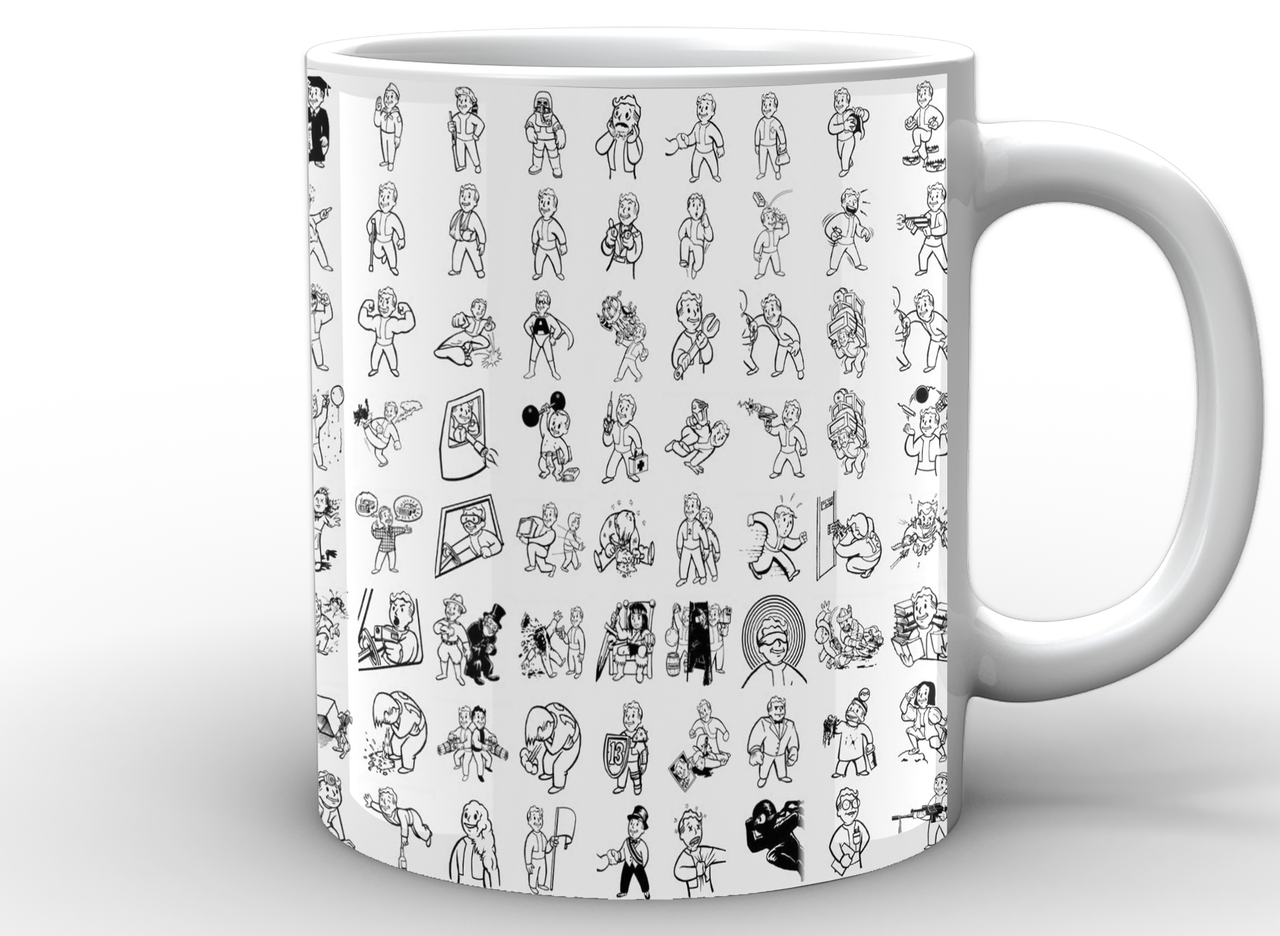 Чашка Fallout постер 330 мл - фото 2