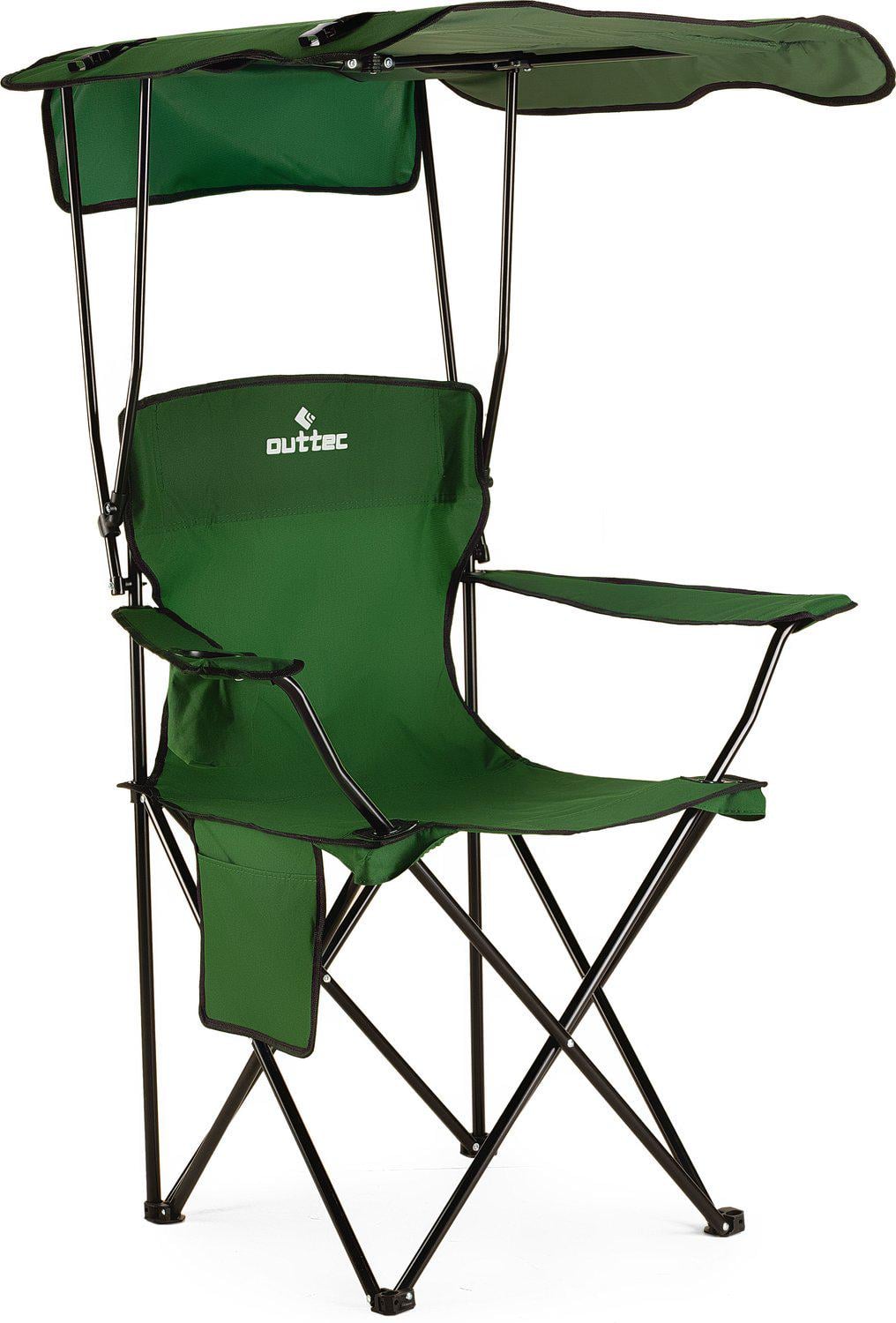 Туристическое кресло раскладное Outtec Sun XXL с крышей Зеленый (37087705) Туристическое кресло раскладное Outtec Sun XXL с крышей Зеленый (37087705)