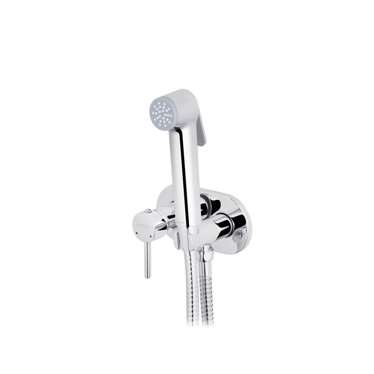 Гігієнічний душ зі змішувачем Kroner KRP Bidet C086 (CV031552) - фото 2