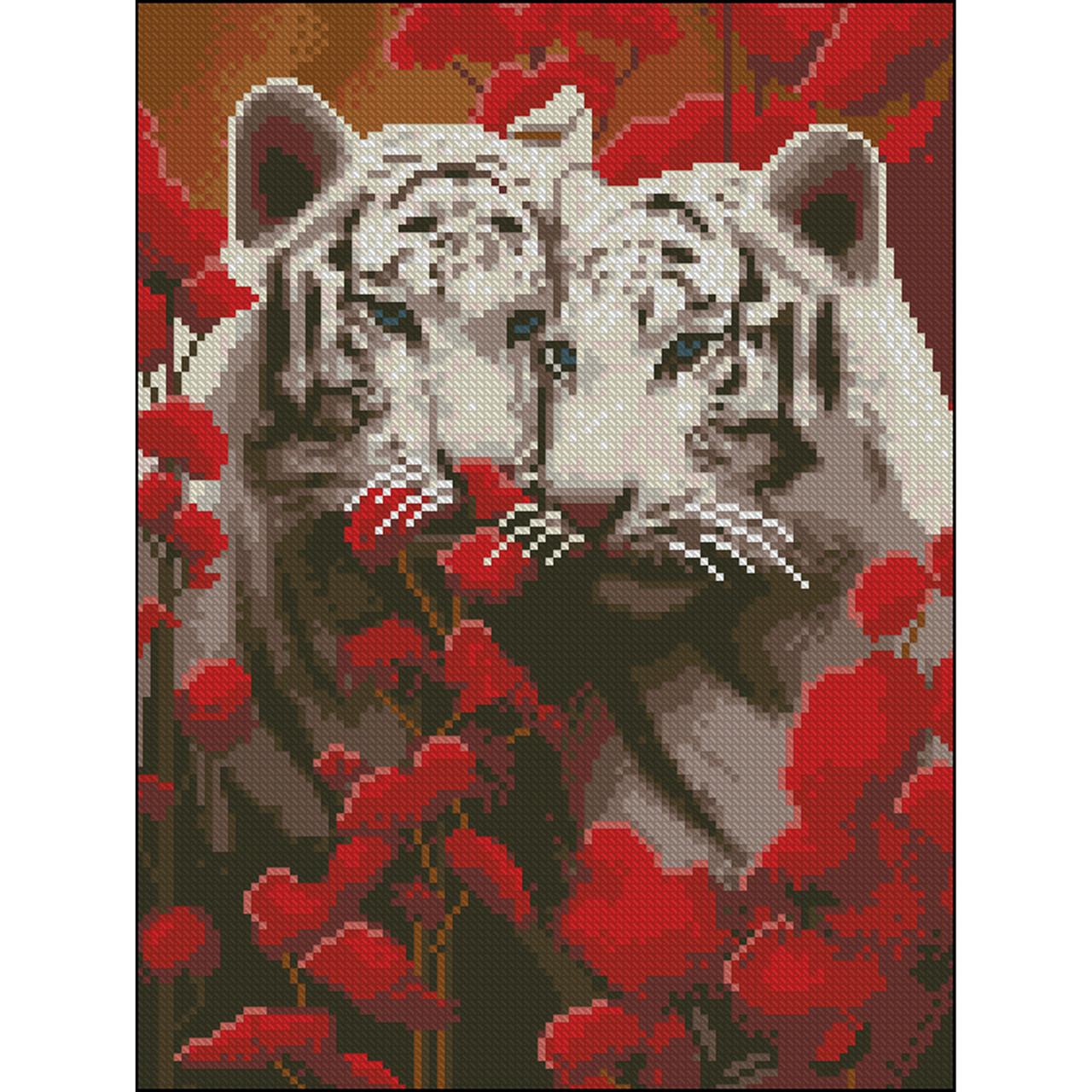 Алмазная мозаика Strateg Любовь без подрамника 30х40 см (ZAV3040-49)