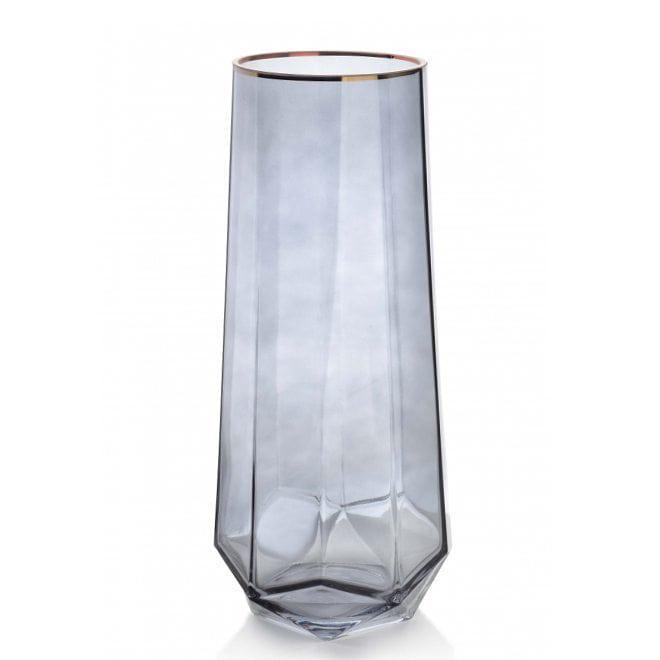 Ваза стеклянная Flora Serenite H-29,5 см (35649)