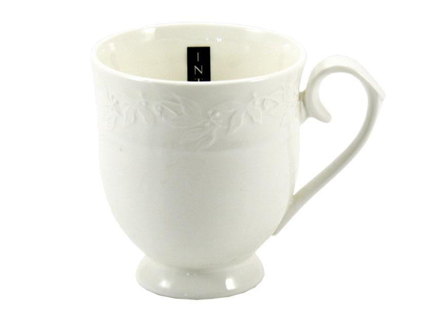 Кружка фарфоровая Interos Ника круглая 350 мл Белая (LTBS-M0112) Кружка фарфоровая Interos Ника круглая 350 мл Белая (LTBS-M0112)