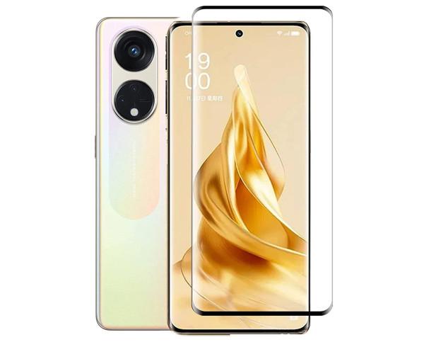 Защитное стекло закаленное Full Screen 3D Tempered Glass для Oppo Reno8 T 5G Black