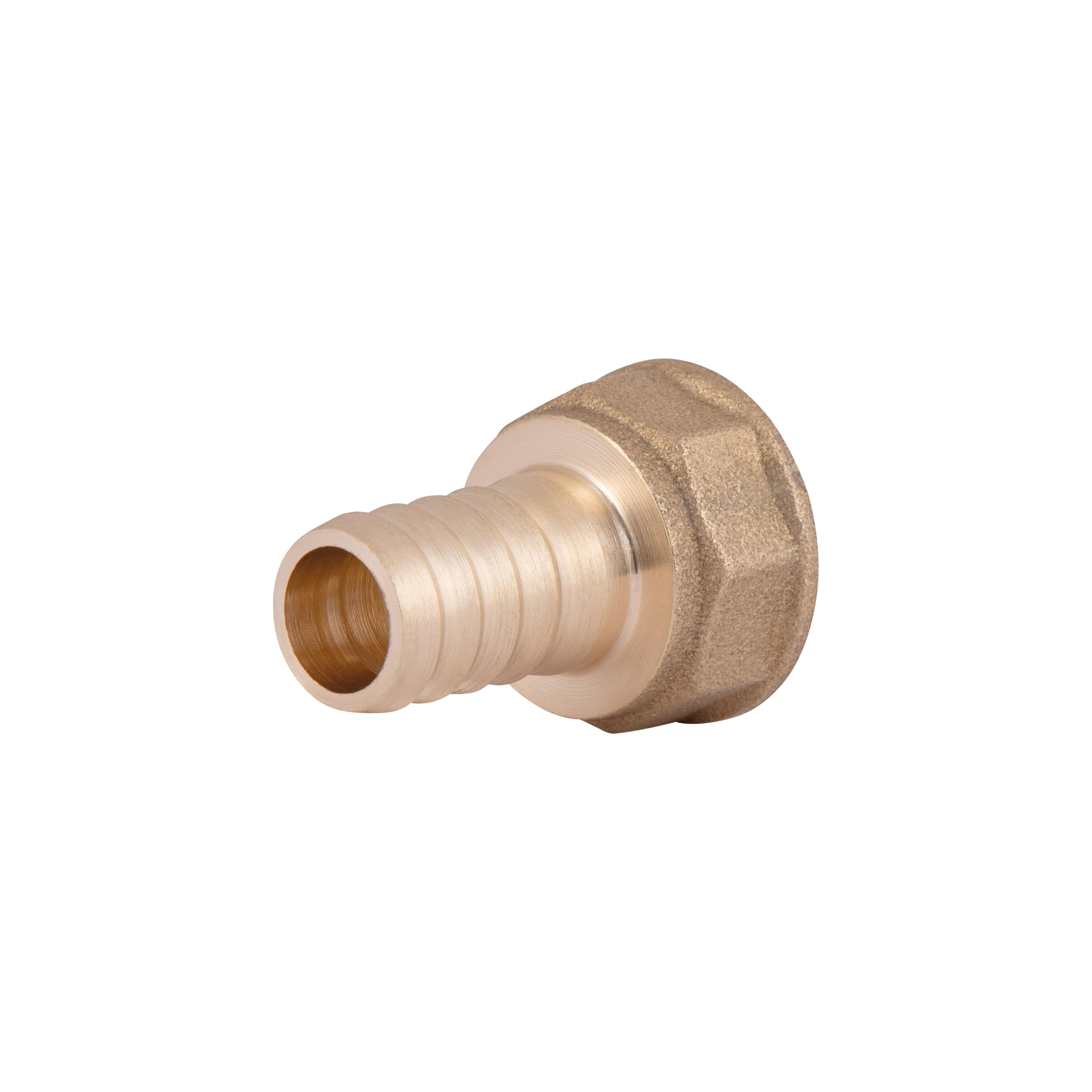 Соединение-штуцер латунное Thermo Alliance Standart Елка под шланг 1/2" В х 14 Желтый (SD4261514)