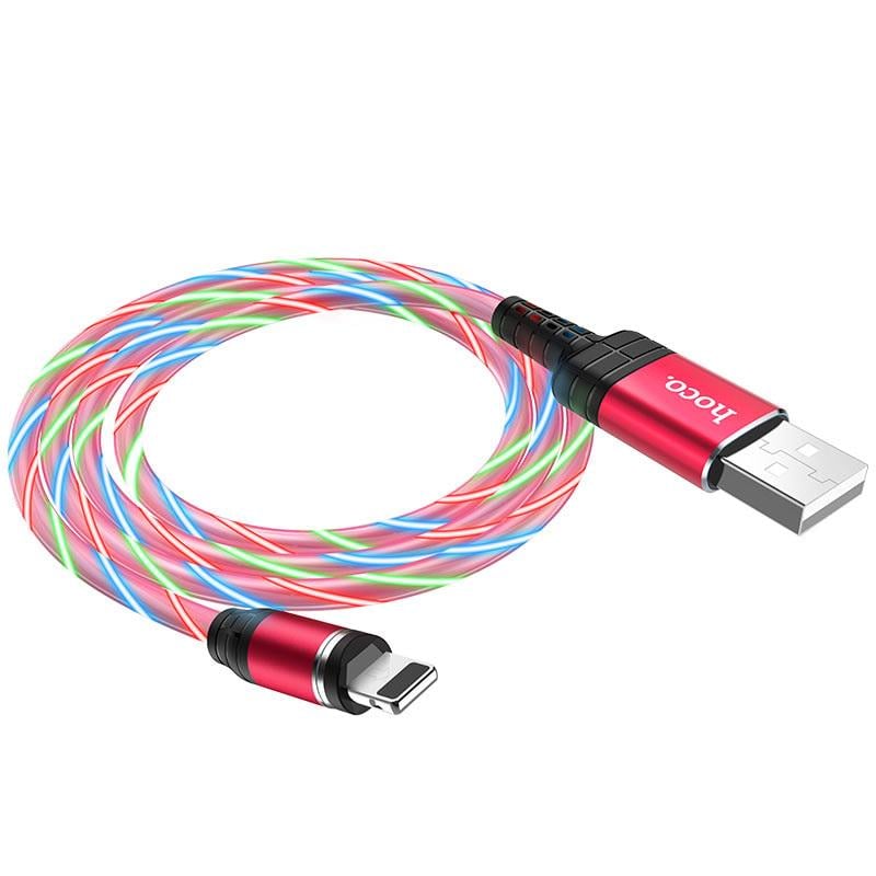 Кабель Hoco USB U90 Ingenious streamer Lightning 2A 1M (807333)