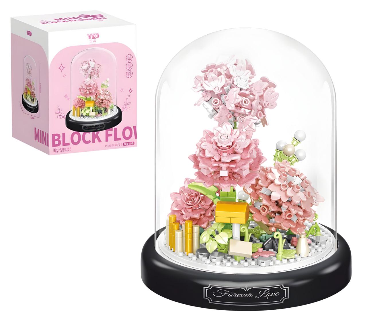 Конструктор 3D Гвоздики под колбой 624 дет. (1288-P) Конструктор 3D Гвоздики под колбой 624 дет. (1288-P)