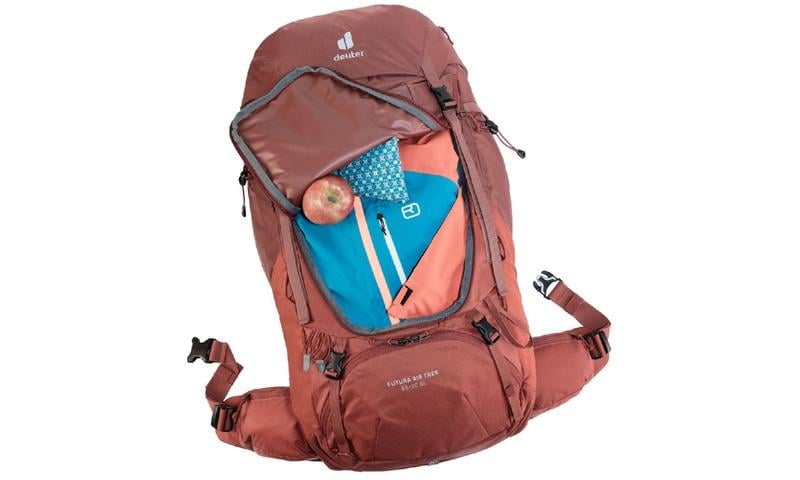 Рюкзак Deuter Futura Air Trek 55 + 10 SL Redwood-Lava (1052-3402221 5574)