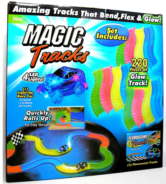 Дорога-трек детская игрушечная Magic Tracks 220 деталей