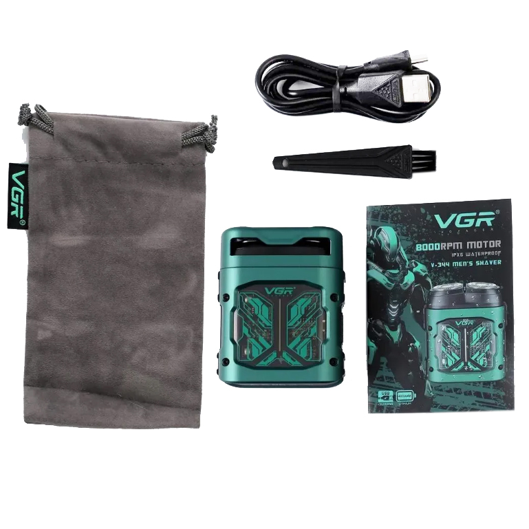 Электробритва VGR V-344 Green (28870170) - фото 2 Электробритва VGR V-344 Green (28870170) - фото 2