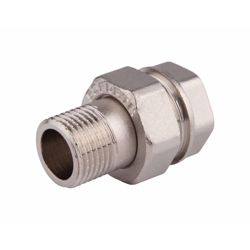 Сгон американка SD Forte 1" 1/4 прямой SF190W32 (22354126)