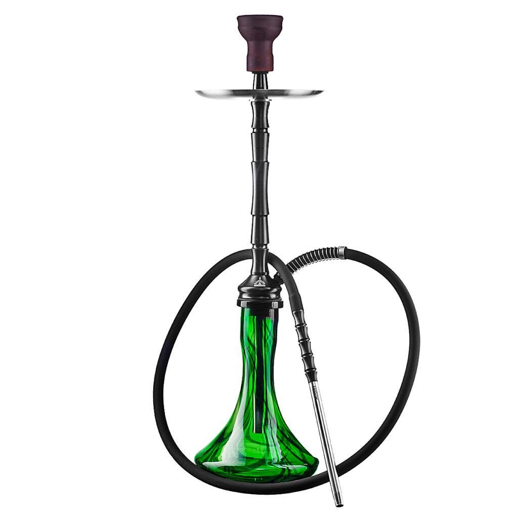 Кальян Rainbow Hookah 2.0 Black з колбою Green Black (275-192-100) - фото 1