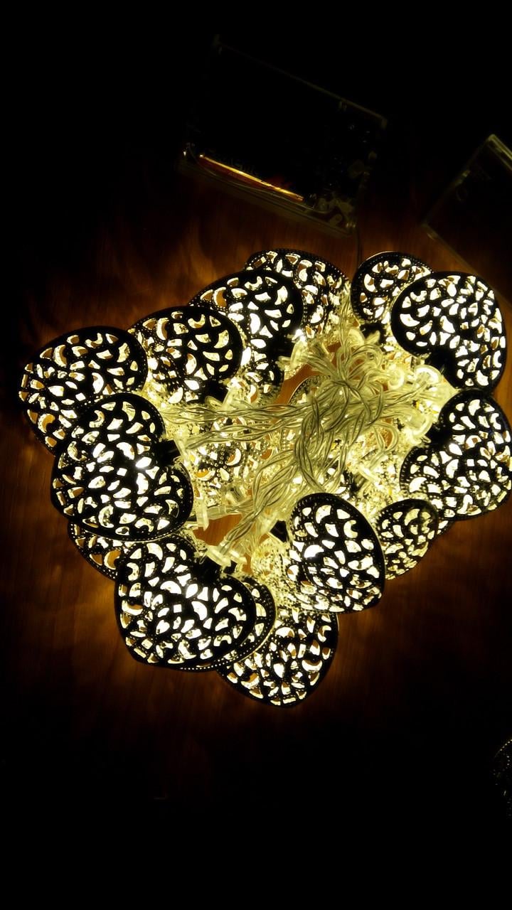 Гирлянда светодиодная Ecolend Сердца под старину 2 м Белый (НС2БТБ)