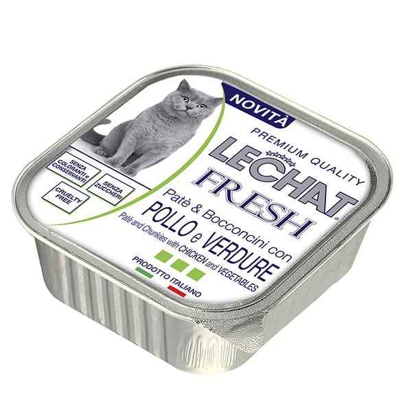 Корм для кошек влажный Monge LCE Cat Wet Fresh курица с овощами 100 г (000025830)
