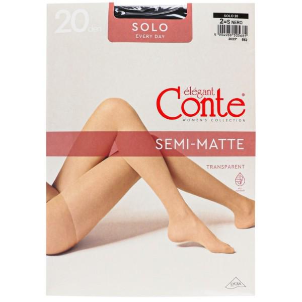 ᐉ Колготки Conte Solo р. 2 20 Den Nero • Купить в Киеве, Украине ...