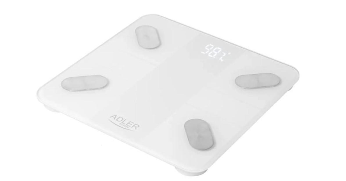 Ваги підлогові Adler AD 8186 Smart Bluetooth Білий (31402308)