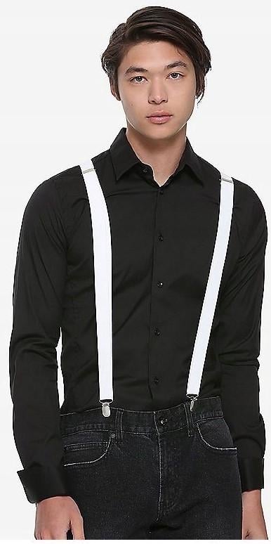 Подтяжки мужские для брюк Martom (BQ6A white) - фото 3 Подтяжки мужские для брюк Martom (BQ6A white) - фото 3