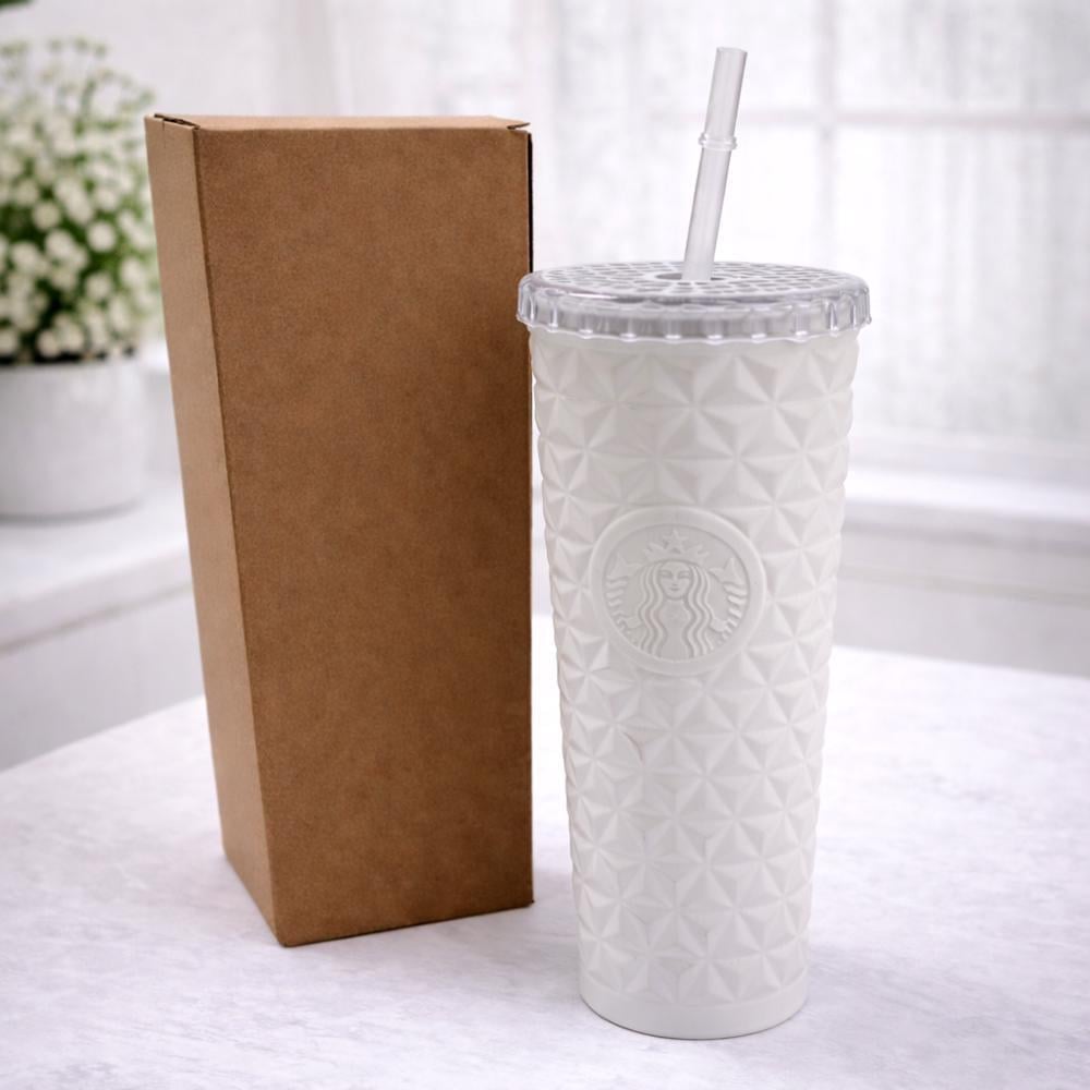 Термокружка 124713 800 мл из нержавеющей стали 304 с трубочкой и крышкой Белый Термокружка 124713 800 мл из нержавеющей стали 304 с трубочкой и крышкой Белый