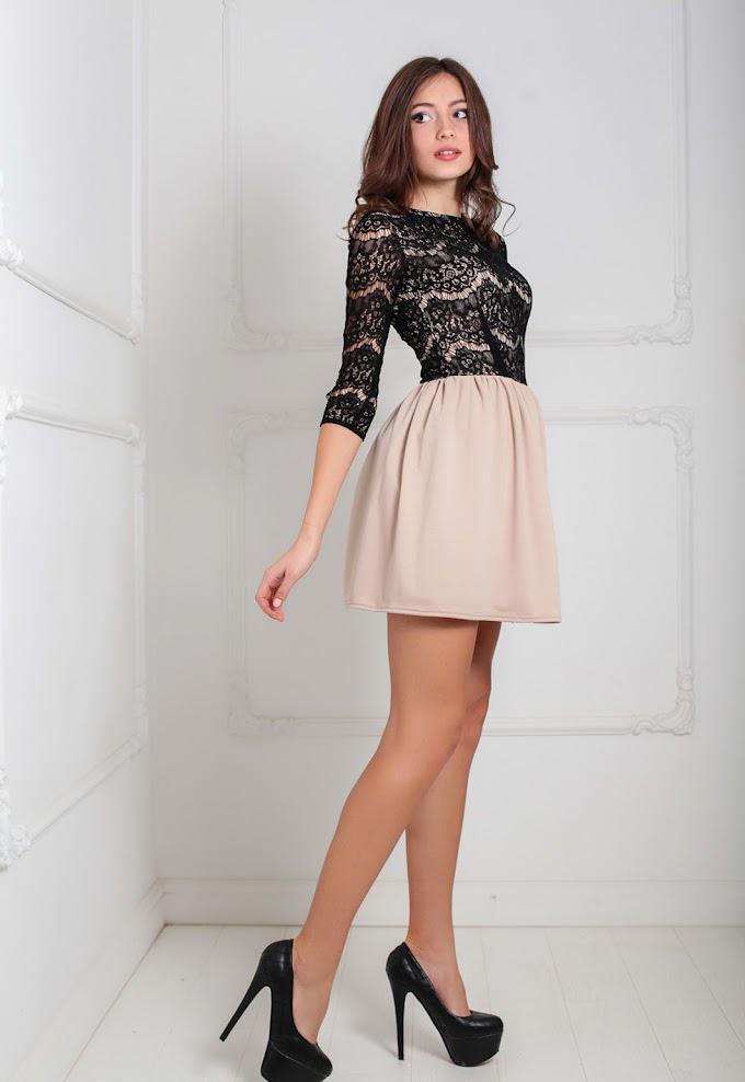 Платье женское Podium Gledis 20869-BEIGE L Бежевый