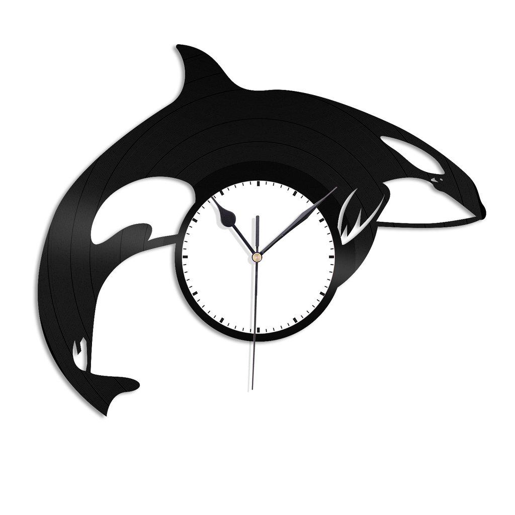 Часы настенные Косатка 1945 из виниловой пластинки