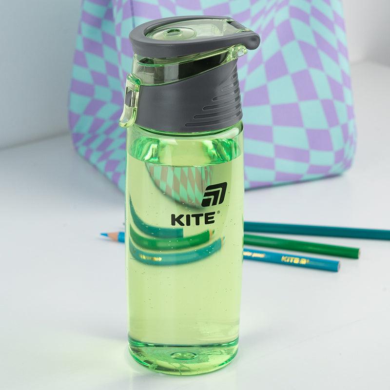 Пляшка для води KITE 550 мл Зелений (K25-401-3) - фото 3 Пляшка для води KITE 550 мл Зелений (K25-401-3) - фото 3