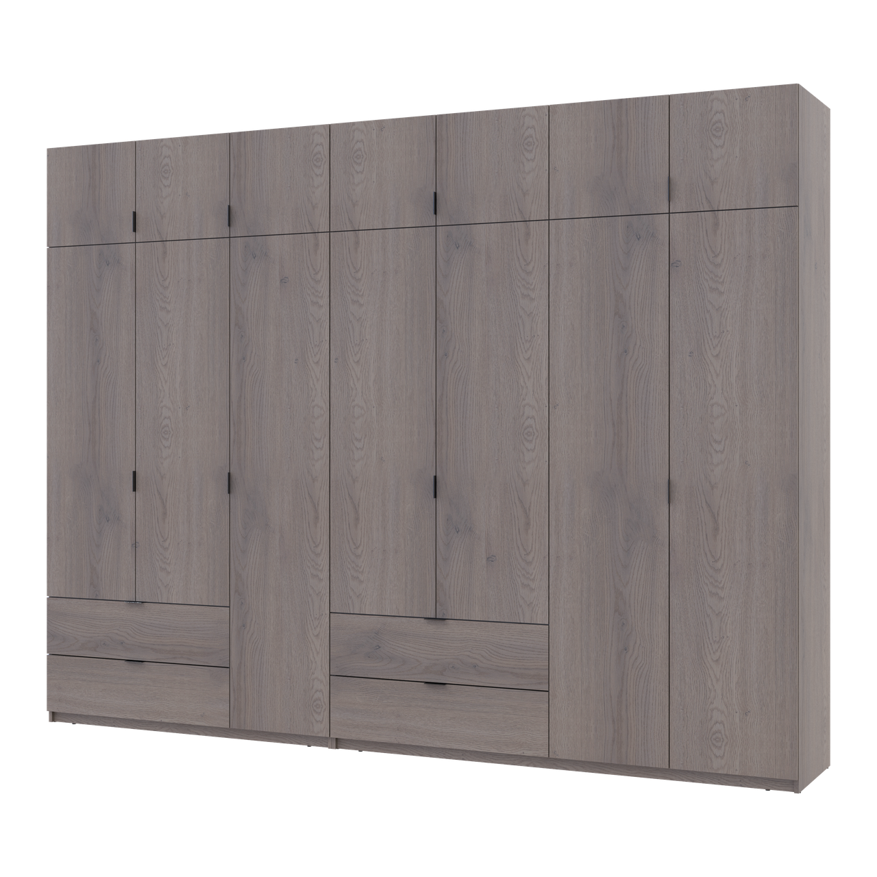 Шкаф для одежды Doros Лукас 3+4 ДСП 315х50х240 см Канноло (42005248)