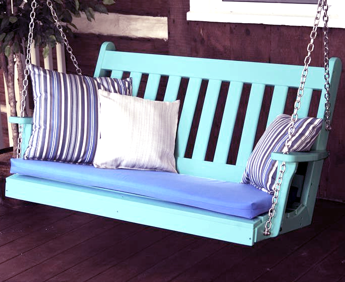 Диван-качеля садовая из дерева Матмата Ирис (СКЛ-001452) - фото 1 Диван-качеля садовая из дерева Матмата Ирис (СКЛ-001452) - фото 1