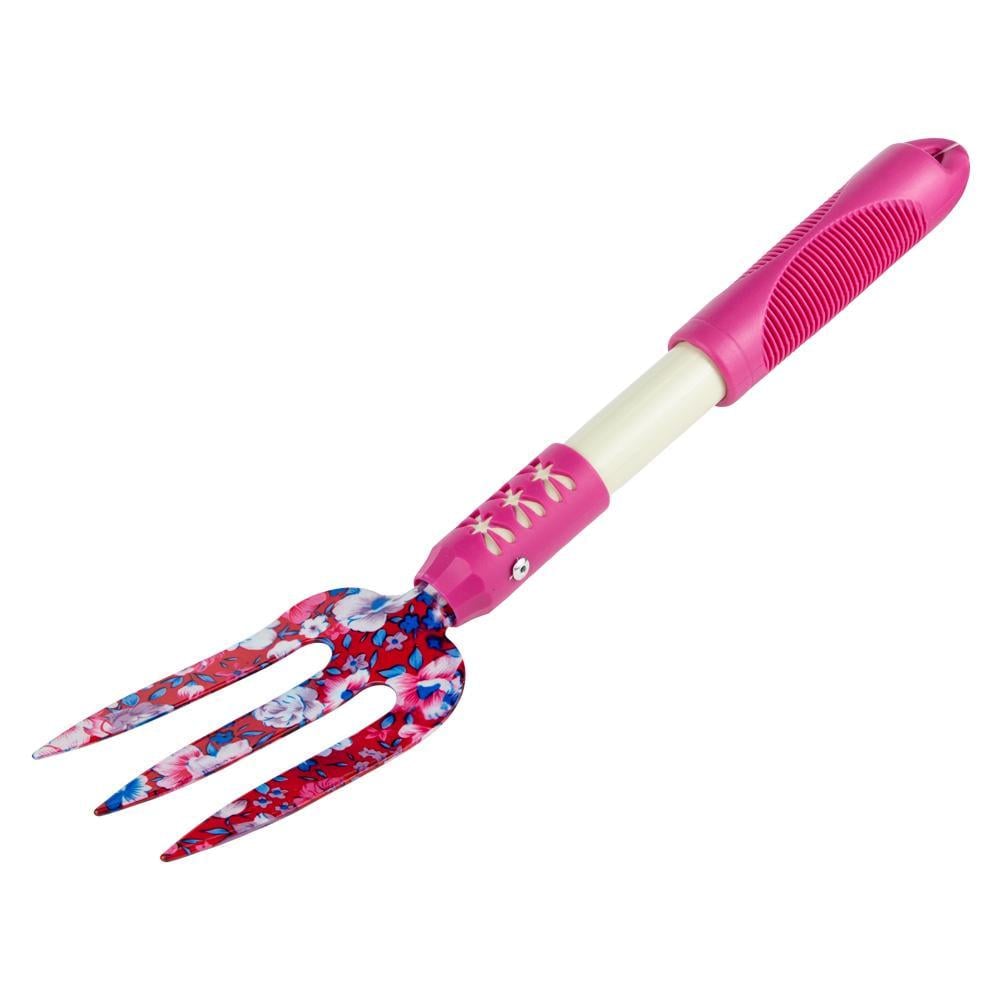 Вилка посадочная Flora Pink (45689)