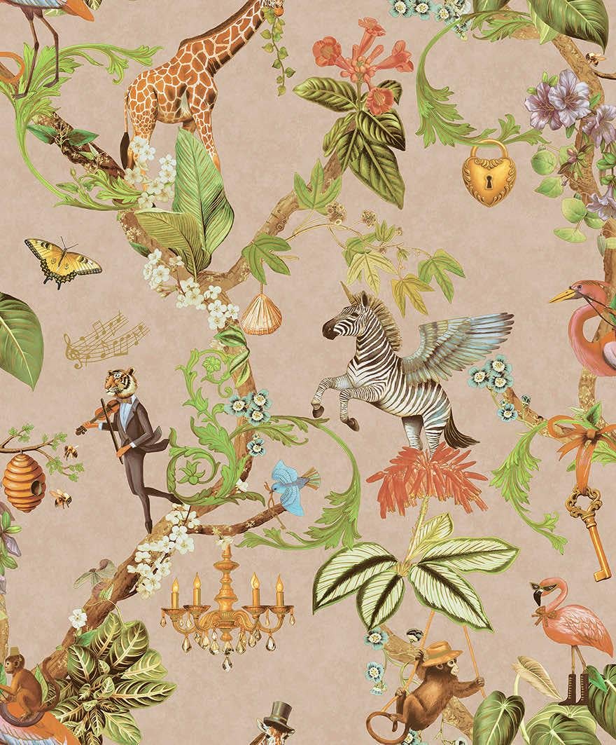 Обои HOLDEN Decor Imaginarium 3 бумажные 0,53х10,05 м (14261)